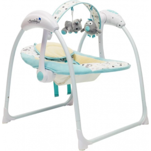 AMAROBABY SWINGING BABY. Обзор музыкальных электронных качелей для новорожденных с таймером и игрушками