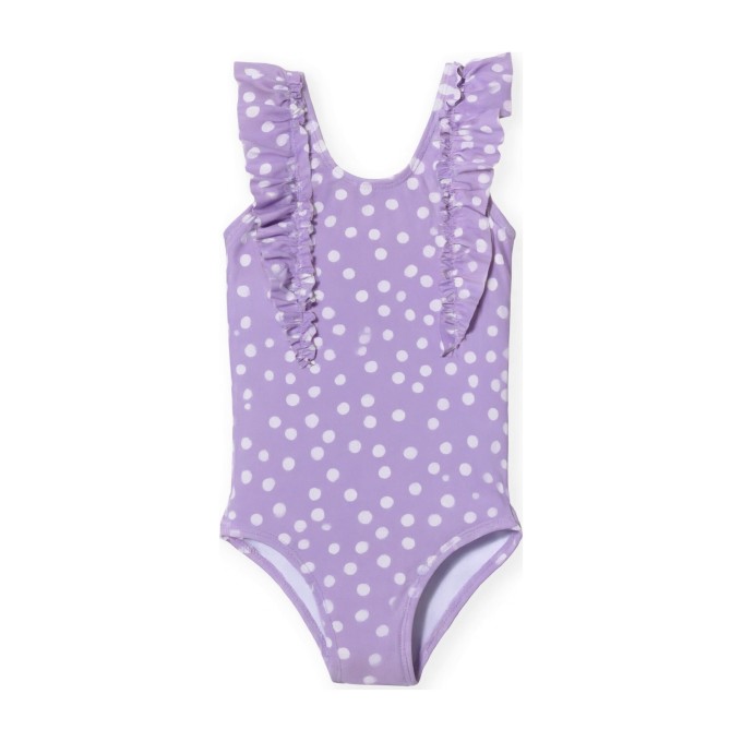 Купальник слитный для девочки Amarobaby Blossom, мультиколор, размер 116 АВ-OD26-41BM/28-116