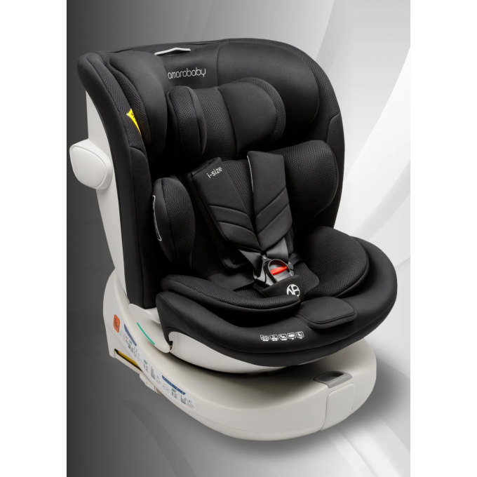 Автокресло AMAROBABY DEFENDER, i-Size, 40-150 см, черный AB25-9DEF/09 Автокресло AMAROBABY DEFENDER, i-Size, 40-150 см, черный AB25-9DEF/09