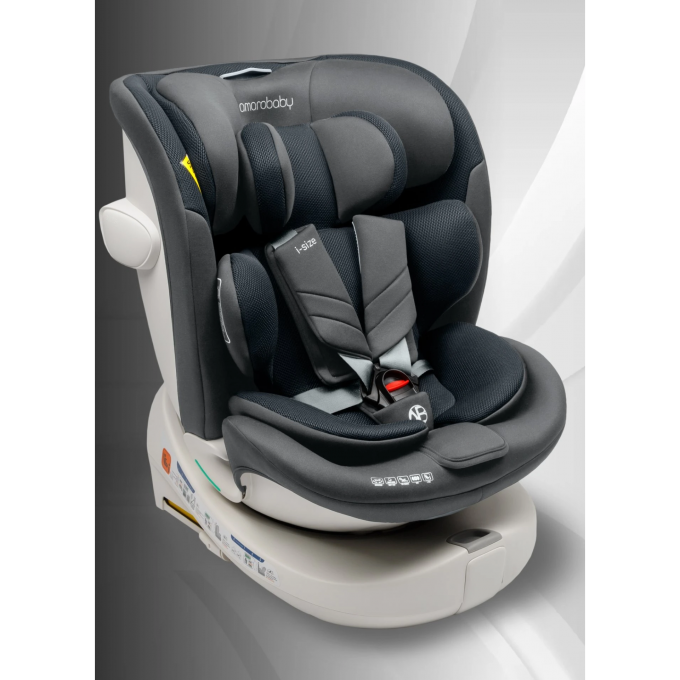 Автокресло AMAROBABY DEFENDER, i-Size, 40-150 см, серый AB25-9DEF/11 Автокресло AMAROBABY DEFENDER, i-Size, 40-150 см, серый AB25-9DEF/11