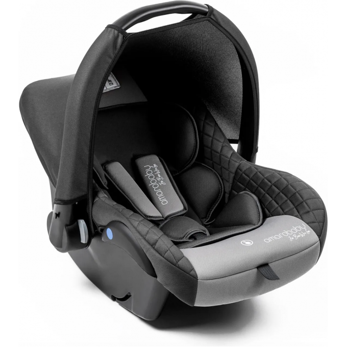 Автокресло детское AMAROBABY BABY COMFORT, группа 0+, серый AB222008BC/11