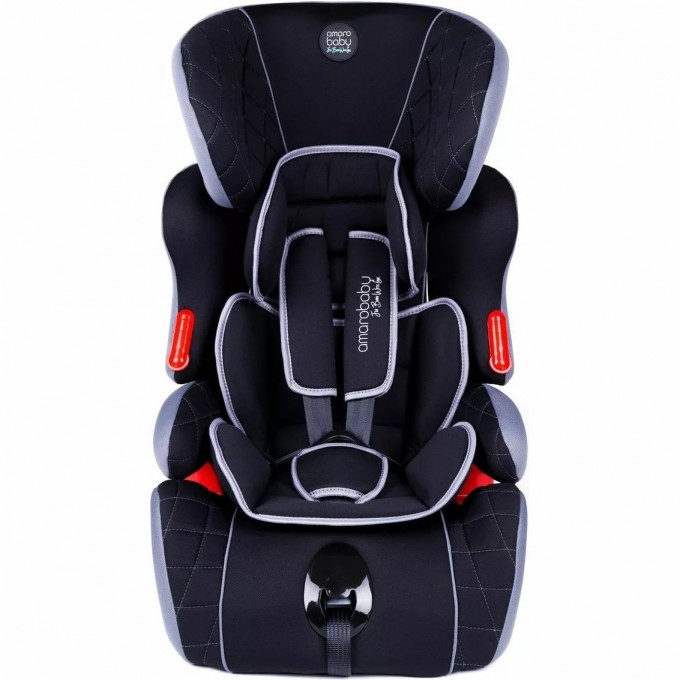 Автокресло детское AMAROBABY BIG TRIP, группа I/II/III, (серый/чёрный) AB212006BTSCh-11