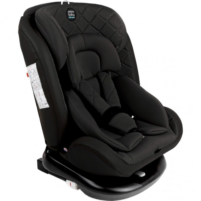 Автокресло детское AMAROBABY BRILLIANT Brilliant ISOFIX класс D, группа 0+/1/2/3, черный AMARO-2003-BrCh