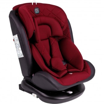 Автокресло детское AMAROBABY BRILLIANT ISOFIX класс D, группа 0+/1/2/3, красный