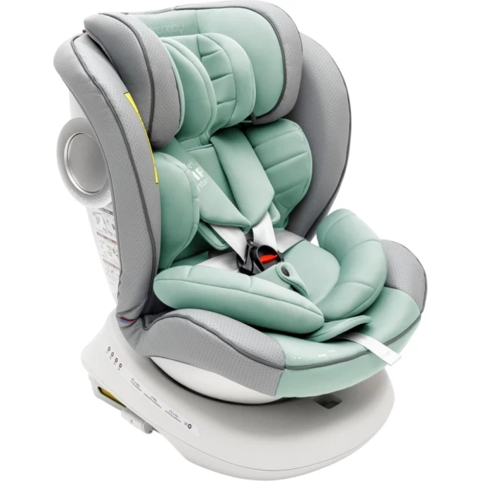 Автокресло детское AMAROBABY CHAMPION, Isofix класс D, группа 0+/1/2/3, серый/бирюзовый AMARO-2008CH-Se/Bi Автокресло детское AMAROBABY CHAMPION, Isofix класс D, группа 0+/1/2/3, серый/бирюзовый AMARO-2008CH-Se/Bi