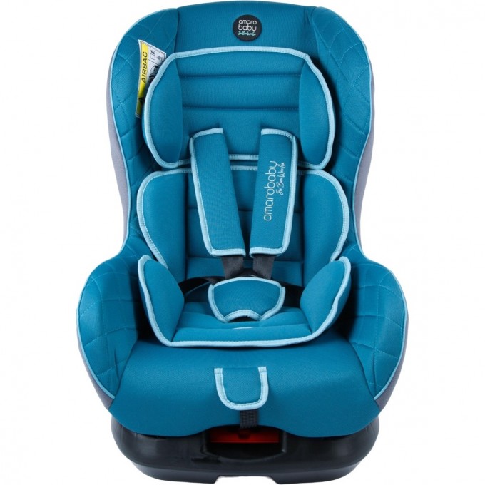 Автокресло детское AMAROBABY SAFETY, группа 0+/I, бирюзовый AB212004SBi/18