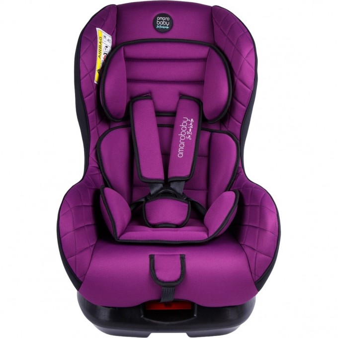 Автокресло детское AMAROBABY SAFETY, группа 0+/I, фиолетовый AB212004SF/22