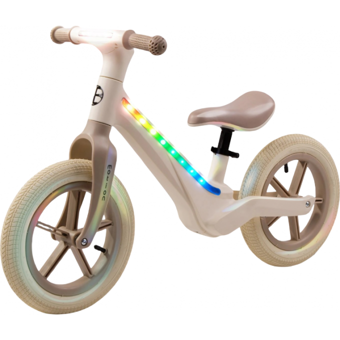 Беговел двухколесный AMAROBABY MOTION молочный/бежевый AB25-34MT/3303