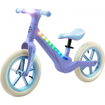 Беговел двухколесный AMAROBABY MOTION сиреневый/голубой