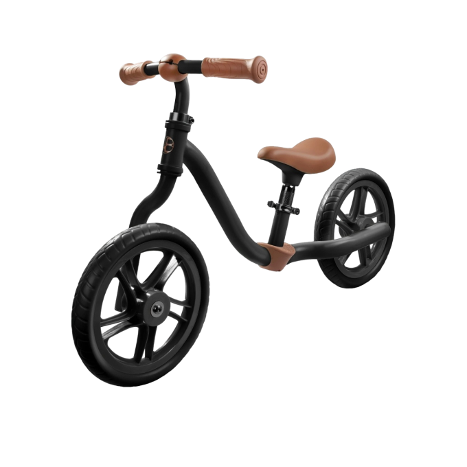 Беговел двухколесный AMAROBABY VIENTO черный/бежевый AB25-34VT/0903