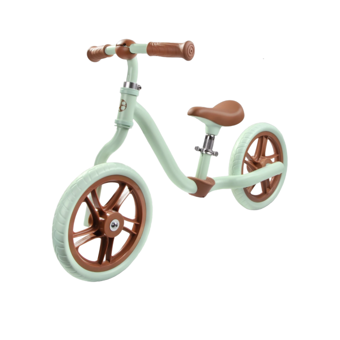 Беговел двухколесный AMAROBABY VIENTO салатовый/бежевый AB25-34VT/1403