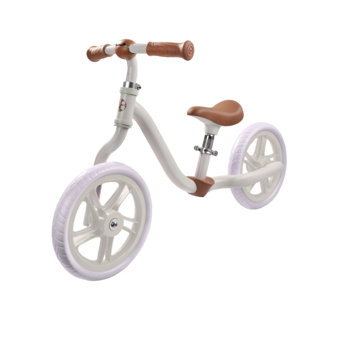 Беговел двухколесный AMAROBABY VIENTO темно-бежевый/бежевый AB25-34VT/5403