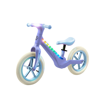 Беговел двухколесный AMAROBABY MOTION сиреневый/голубой