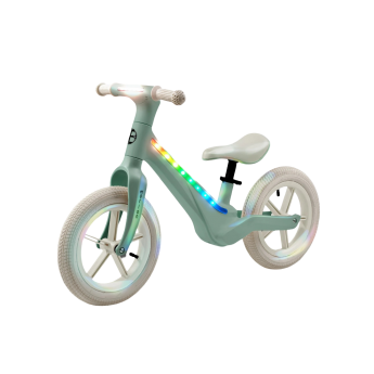 Беговел двухколесный Amarobaby Motion, зеленый/молочный