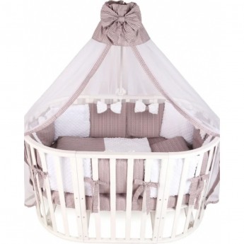 Бортик в кроватку 12 предметов AMAROBABY EXCLUSIVE Original Collection Косичка Бортик в кроватку 12 предметов AMAROBABY EXCLUSIVE Original Collection Косичка