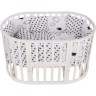 Бортик в кроватку AMAROBABY HOME ELITE 12 предметов (12 подушек-бортиков), белый/черный, поплин/бязь BOPT HOME ELITE