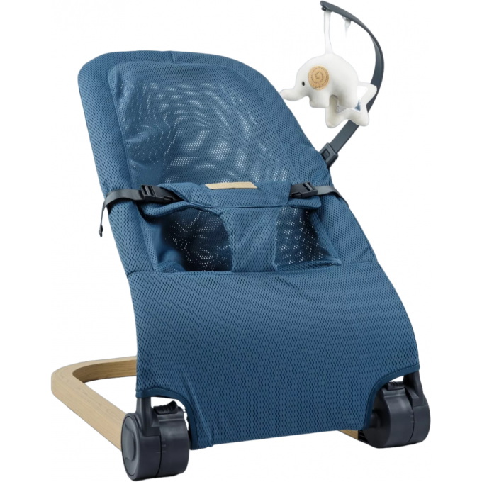 Детский шезлонг AMAROBABY BABY RELAX голубой AB22-25BR/19