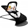 Детский шезлонг AMAROBABY, BABY TIME, черный AB21-25VT/09