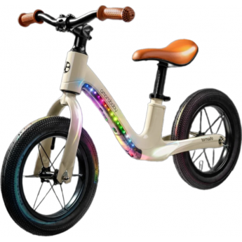 Двухколесный беговел AMAROBABY TORNADO молочный Двухколесный беговел AMAROBABY TORNADO молочный