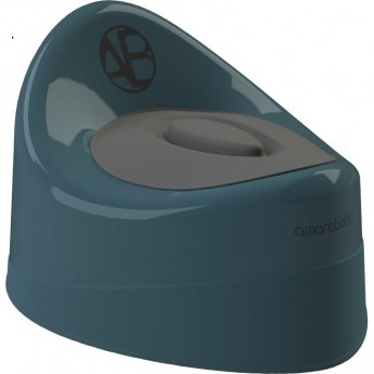 Горшок детский с крышкой AMAROBABY FORT, бирюзовый Горшок детский с крышкой AMAROBABY FORT, бирюзовый