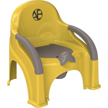 Горшок-стул AMAROBABY BABY CHAIR, жёлтый Горшок-стул AMAROBABY BABY CHAIR, жёлтый