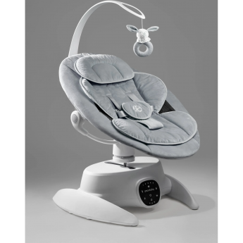 Качели электронные детские AMAROBABY SMART SWING, серый