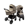 Коляска детская 2 в 1 AMAROBABY GENIUS бежевый AB25-10GENIUS/03
