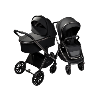 Коляска детская 2 в 1 AMAROBABY GENIUS черный