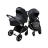 Коляска детская 2 в 1 AMAROBABY GENIUS серый