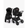 Коляска детская из экокожи 2в1 AMAROBABY MOTUS PREMIUM ECCO черный AB24-10MOTUSL/09