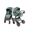 Коляска детская из экокожи 2в1 AMAROBABY MOTUS PREMIUM ECCO EXCLUSIVE лагуна AB26-10MOTUSF/52