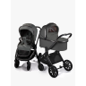 Коляска детская из экокожи 2в1 AMAROBABY MOTUS PREMIUM ECCO серый AB24-10MOTUSL/11