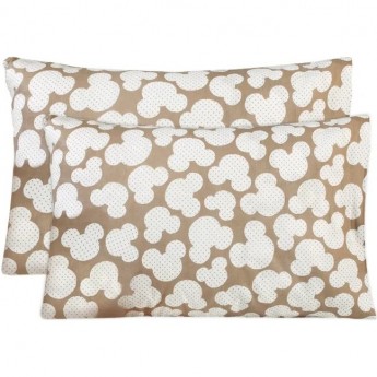 Комплект наволочек AMAROBABY Мышонок кофе, коричневый, 40х60 см, бязь, 2 шт.