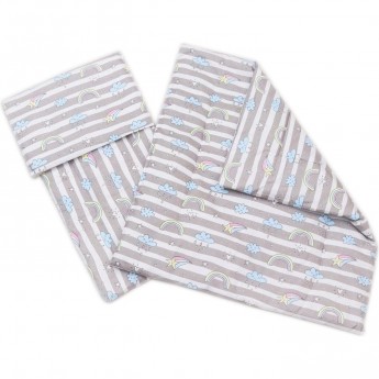 Комплект в коляску AMAROBABY MOMMY STAR, РАДУГА