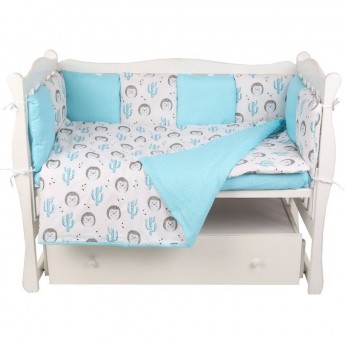 Комплект в кроватку AMAROBABY, 15 предметов (3+12 подушек-бортиков)