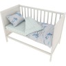 Комплект в кроватку AMAROBABY BABY BOOM, В ЛЕСУ, серый, 3 предмета KPB-3-V-LESY