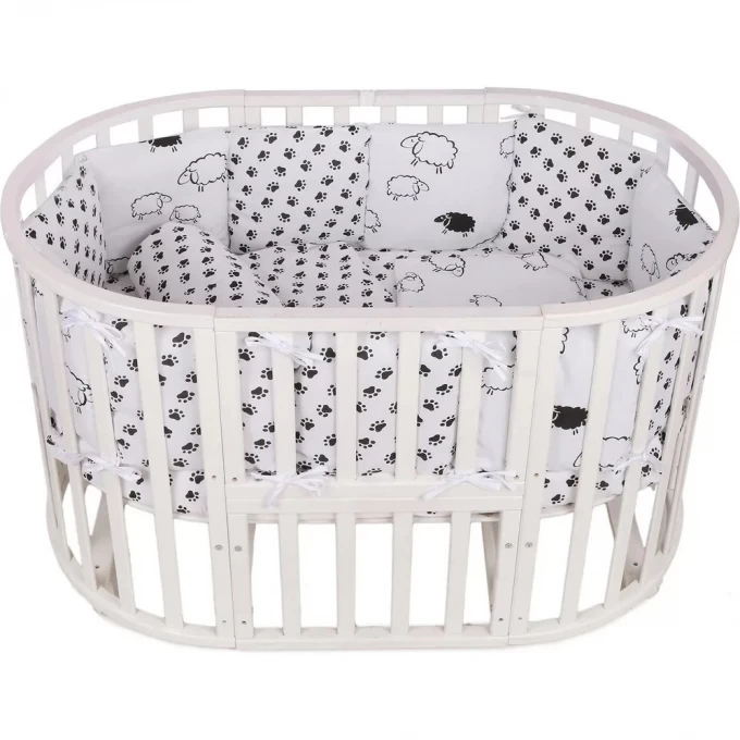 Комплект в кроватку AMAROBABY HOME ELITE ,15 предметов (3+12 подушек-бортиков), поплин/бязь KPB-4 HOME ELITE Комплект в кроватку AMAROBABY HOME ELITE ,15 предметов (3+12 подушек-бортиков), поплин/бязь KPB-4 HOME ELITE