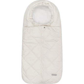 Конверт AMAROBABY HEAT, стеганый детский зимний, молочный, 85 см