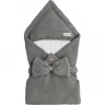Конверт AMAROBABY PURE LOVE BATIC, вязаный утепленный на выписку, 85см. AMARO-6003PLB-S0