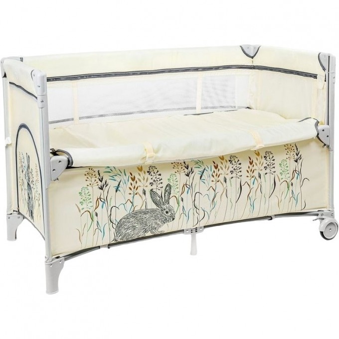 Манеж-кровать AMAROBABY TRANSFORM, FLORA прямоугольный, бежевый AMARO-26TrF/03 Манеж-кровать AMAROBABY TRANSFORM, FLORA прямоугольный, бежевый AMARO-26TrF/03