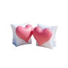 Нарукавники для плавания AMAROBABY HEART белый AB26-16HR/00