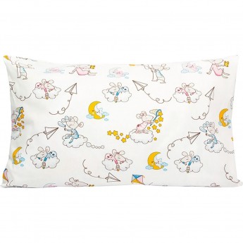 Наволочка AMAROBABY МЫШАТА В ОБЛАКАХ, поплин, 40х60 см Наволочка AMAROBABY МЫШАТА В ОБЛАКАХ, поплин, 40х60 см