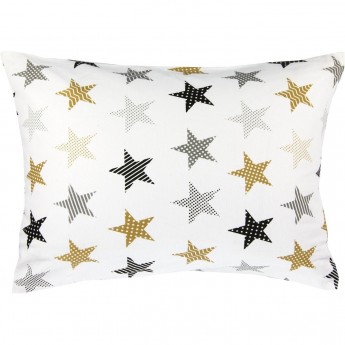 Наволочка AMAROBABY ЗВЕЗДЫ ПЭЧВОРК, 50х70 см