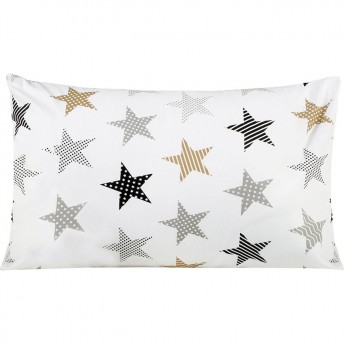 Наволочка AMAROBABY ЗВЕЗДЫ ПЭЧВОРК, бязь, 40х60 см
