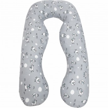 Наволочка к подушке для беременных AMAROBABY 101 БАРАШЕК, анатомическая, 340х72 см Наволочка к подушке для беременных AMAROBABY 101 БАРАШЕК, анатомическая, 340х72 см