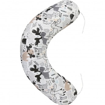 Наволочка к подушке для беременных AMAROBABY 170х25 Лосята Наволочка к подушке для беременных AMAROBABY 170х25 Лосята