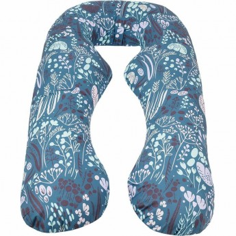 Наволочка к подушке для беременных AMAROBABY FLOWER DREAMS, анатомическая, фиолетовая, 340х72 см Наволочка к подушке для беременных AMAROBABY FLOWER DREAMS, анатомическая, фиолетовая, 340х72 см