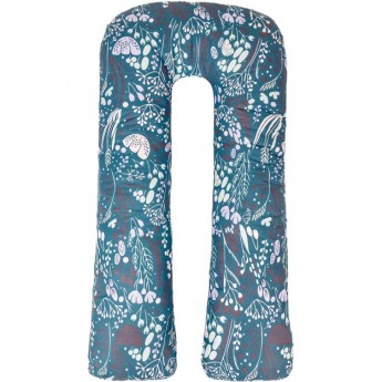 Наволочка к подушке для беременных AMAROBABY FLOWER DREAMS U-образная 340х35, фиолетовый Наволочка к подушке для беременных AMAROBABY FLOWER DREAMS U-образная 340х35, фиолетовый