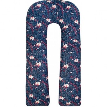 Наволочка к подушке для беременных AMAROBABY ЛИСИЧКИ U-образная 340х35