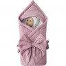 Одеяло (конверт) на выписку AMAROBABY LULLABY стеганое пудра, розовое AB216005LP/27